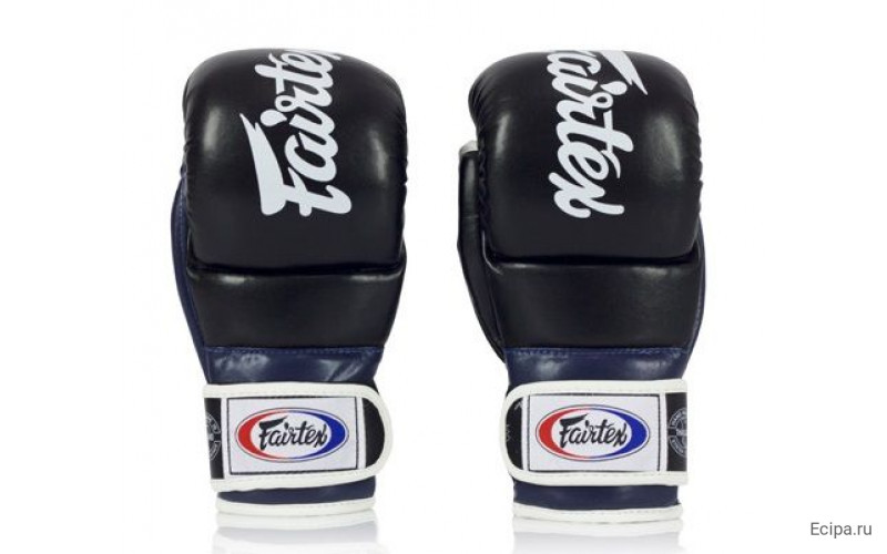 Перчатки Fairtex FGV18 black blue L