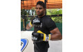 Перчатки Fairtex FGV18 black blue L