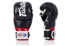 Перчатки Fairtex FGV18 black red L