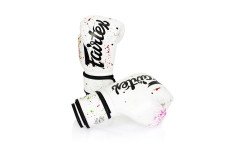 Боксерские перчатки Fairtex BGV14 painter white 10 oz