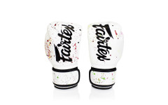 Боксерские перчатки Fairtex BGV14 painter white 12 oz Боксерские перчатки Fairtex BGV14 painter white 12 oz