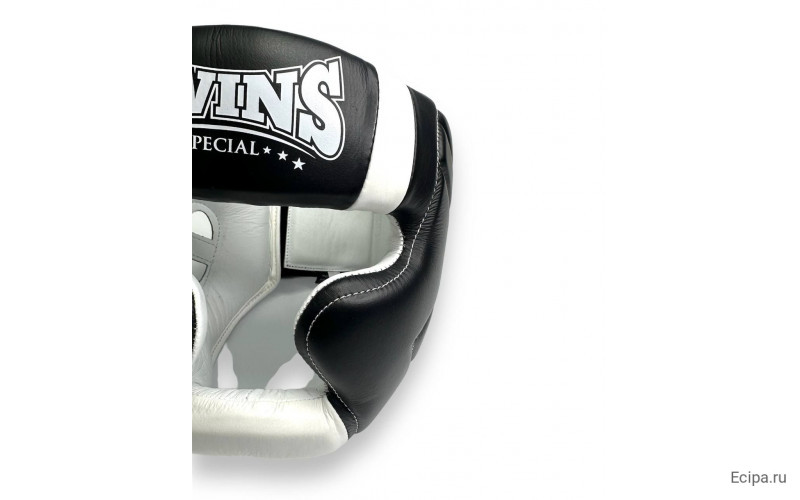 Шлем боксерский Twins Special HGL11 black white L