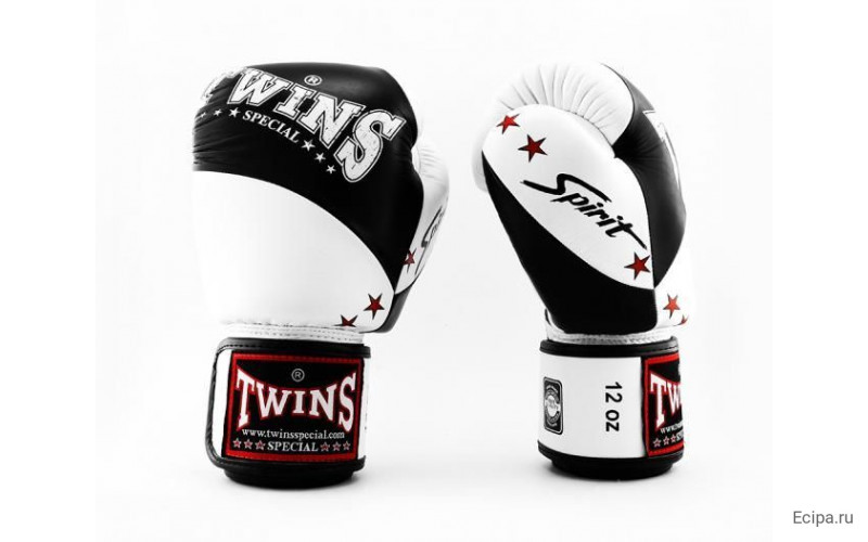Боксерские перчатки Twins BGVL10 black 16 oz