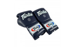 Перчатки боксерские на шнурке Fairtex BGL7 blue 12 oz