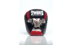 Шлем боксерский Twins Special HGL11 black red XL Шлем боксерский Twins Special HGL11 black red XL