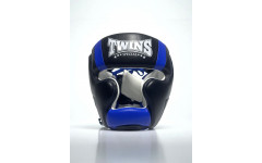 Шлем боксерский Twins Special HGL11 black blue L Шлем боксерский Twins Special HGL11 black blue L