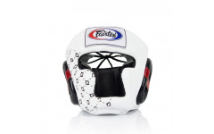 Шлем для бокса Fairtex HG10 white L Шлем для бокса Fairtex HG10 white L