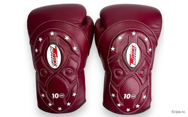Боксерские перчатки Twins BGVL6 MK maroon maroon 16 oz