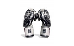 Боксерские перчатки Twins Special FBGV52 Dragon white silver 14 oz Боксерские перчатки Twins Special FBGV52 Dragon white silver 14 oz