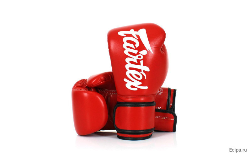 Боксерские перчатки Fairtex BGV14 red 16 oz