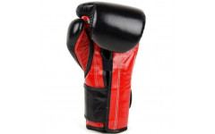 Боксерские перчатки Fairtex BGV9 black red 10 oz