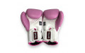 Боксерские перчатки Twins BGVL6 MK white pink 14 oz