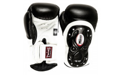 Боксерские перчатки Twins BGVL6 MK white black 12 oz Боксерские перчатки Twins BGVL6 MK white black 12 oz