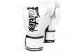 Боксерские перчатки Fairtex BGV14 white 14 oz
