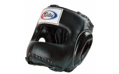 Шлем для бокса Fairtex с бампером HG4 black XL Шлем для бокса Fairtex с бампером HG4 black XL