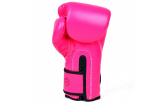 Боксерские перчатки Fairtex BGV14 pink-black 10 oz Боксерские перчатки Fairtex BGV14 pink-black 10 oz