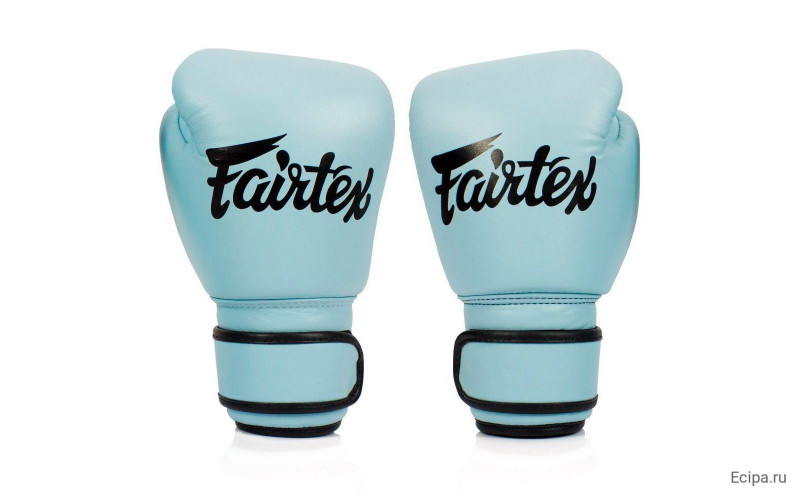 Боксерские перчатки Fairtex BGV20 light blue 12 oz