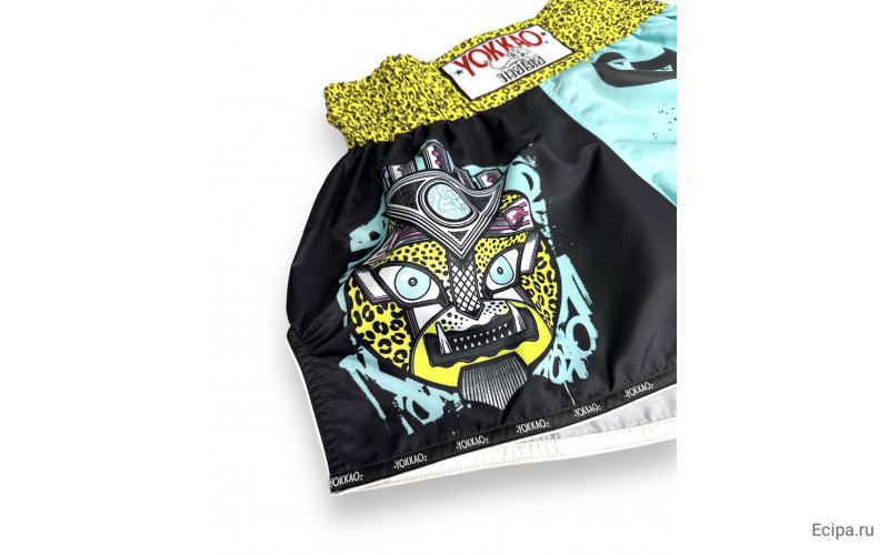 Шорты Muay Thai Yokkao Apex Leopard S