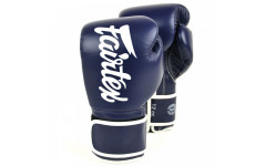 Боксерские перчатки Fairtex BGV14 blue 12 oz Боксерские перчатки Fairtex BGV14 blue 12 oz