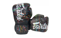 Боксерские перчатки Fairtex BGV14 Painter color black 12 oz Боксерские перчатки Fairtex BGV14 Painter color black 12 oz
