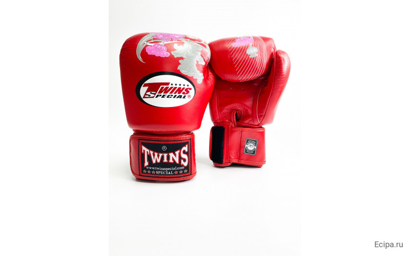 Боксерские перчатки Twins FBGVL3-13 red 16 oz