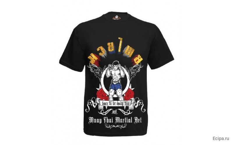 Футболка BORN TO BE MUAY THAI (MT8001) L