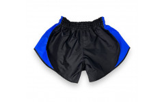 Шорты для бокса Blegend Powerhous black blue - 2XL