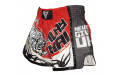 Шорты для бокса BORN TO BE TIGER WHITE-RED XL