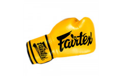 Боксерские перчатки Fairtex BGV18 Yellow 12 oz Боксерские перчатки Fairtex BGV18 Yellow 12 oz