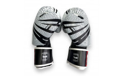 Боксерские перчатки FBGVL3-TW5 white black 12 oz Боксерские перчатки FBGVL3-TW5 white black 12 oz