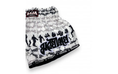 Шорты для бокса Raja Boxing Fighter white 2XL