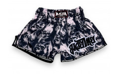 Шорты для бокса Raja Boxing Skullz pink M