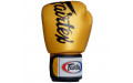 Боксерские перчатки Fairtex BGV19 gold 16 oz