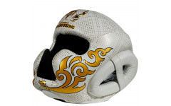Боксерский шлем Top King Kanok white L
