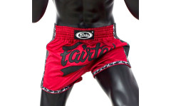 Шорты для бокса Fairtex BS1703 (красный-черный) S Шорты для бокса Fairtex BS1703 (красный-черный) S