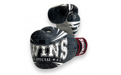 Боксерские перчатки FBGVL3-TW5 black white 14 oz Боксерские перчатки FBGVL3-TW5 black white 14 oz