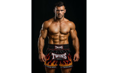 Шорты для бокса Twins Special TBS Flame L