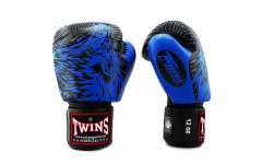 Боксерские перчатки Twins Special FBGVL50 blue 14 oz Боксерские перчатки Twins Special FBGVL50 blue 14 oz