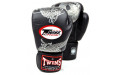 Боксерские перчатки Twins FBGVL3-23 black silver 14 oz