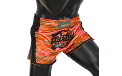 Шорты для бокса Fairtex BS1711 (камуфляж-оранжевый) L