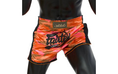 Шорты для бокса Fairtex BS1711 (камуфляж-оранжевый) M