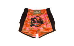 Шорты для бокса Fairtex BS1711 (камуфляж-оранжевый) S