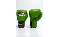 Боксерские перчатки Twins Special BGVL3 green neon 10 oz Боксерские перчатки Twins Special BGVL3 green neon 10 oz