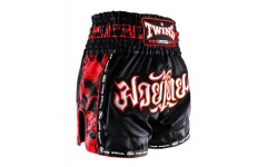 Шорты для бокса Twins Special TBS skull black S Шорты для бокса Twins Special TBS skull black S