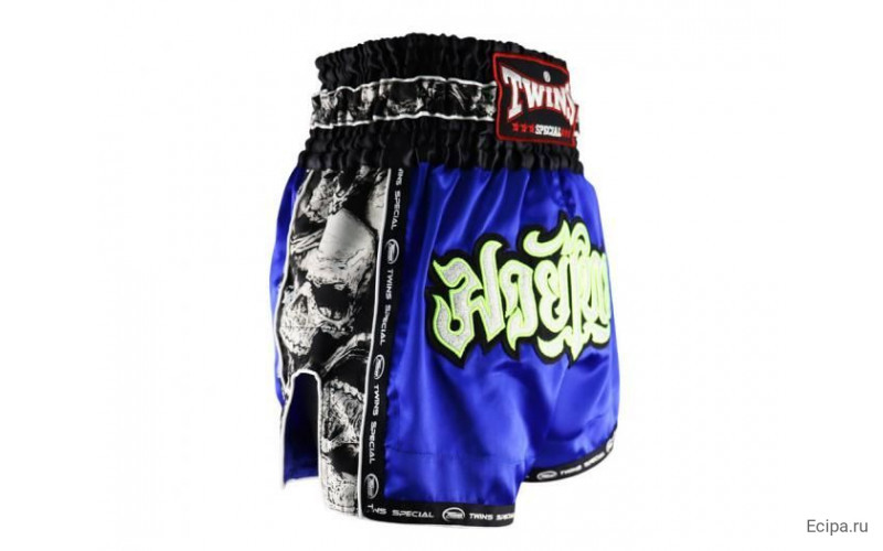 Шорты для бокса Twins Special TBS skull blue L