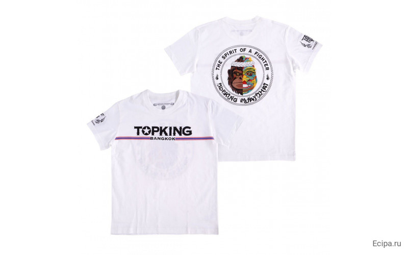 Футболка Top King boxing white L
