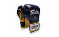 Боксерские перчатки Fairtex BGV9 blue navy yellow 16 oz