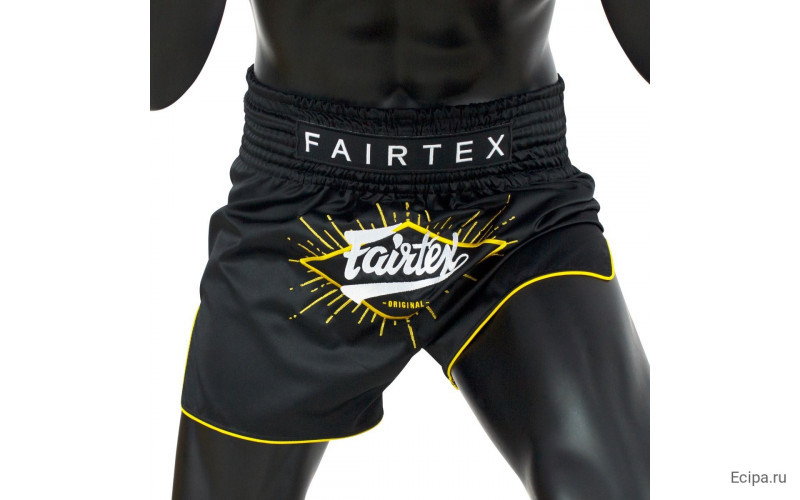 Шорты для бокса Fairtex BS1903 (черный-золотой) M