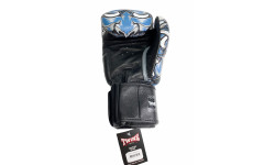 Боксерские перчатки Twins FBGVL3-58 (Кабуки) grey 16 oz Боксерские перчатки Twins FBGVL3-58 (Кабуки) grey 16 oz