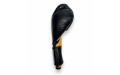 Боксерские перчатки Fairtex BGV9 black yellow 10 oz